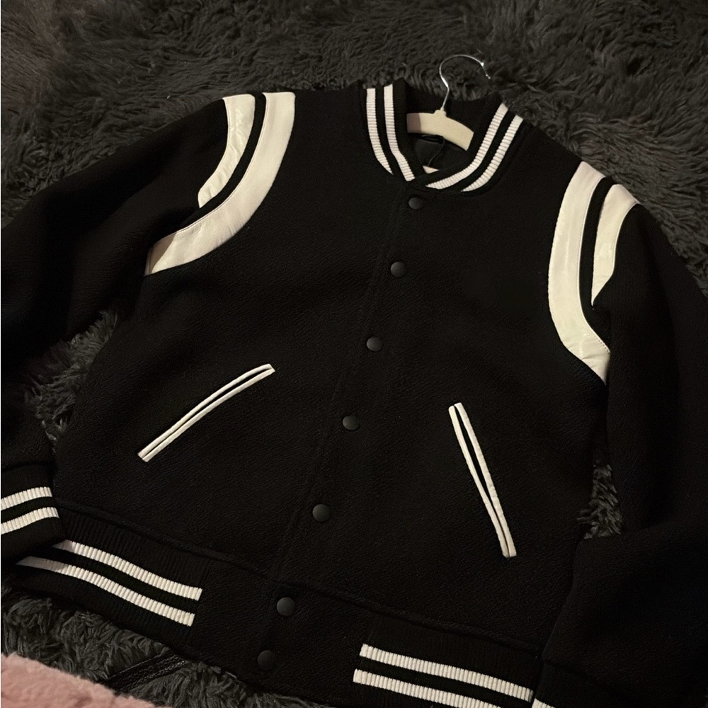 Saint Laurent Teddy Bomber Jacket